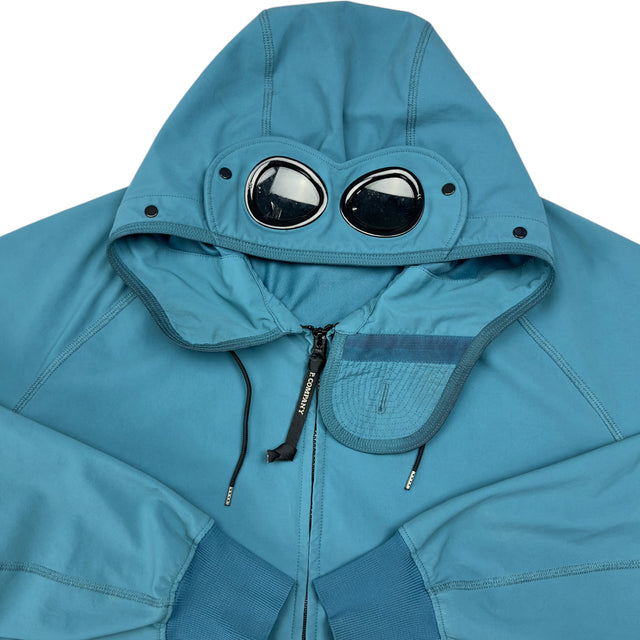 C.P. Company GD Shell Goggle Jacket - Teal