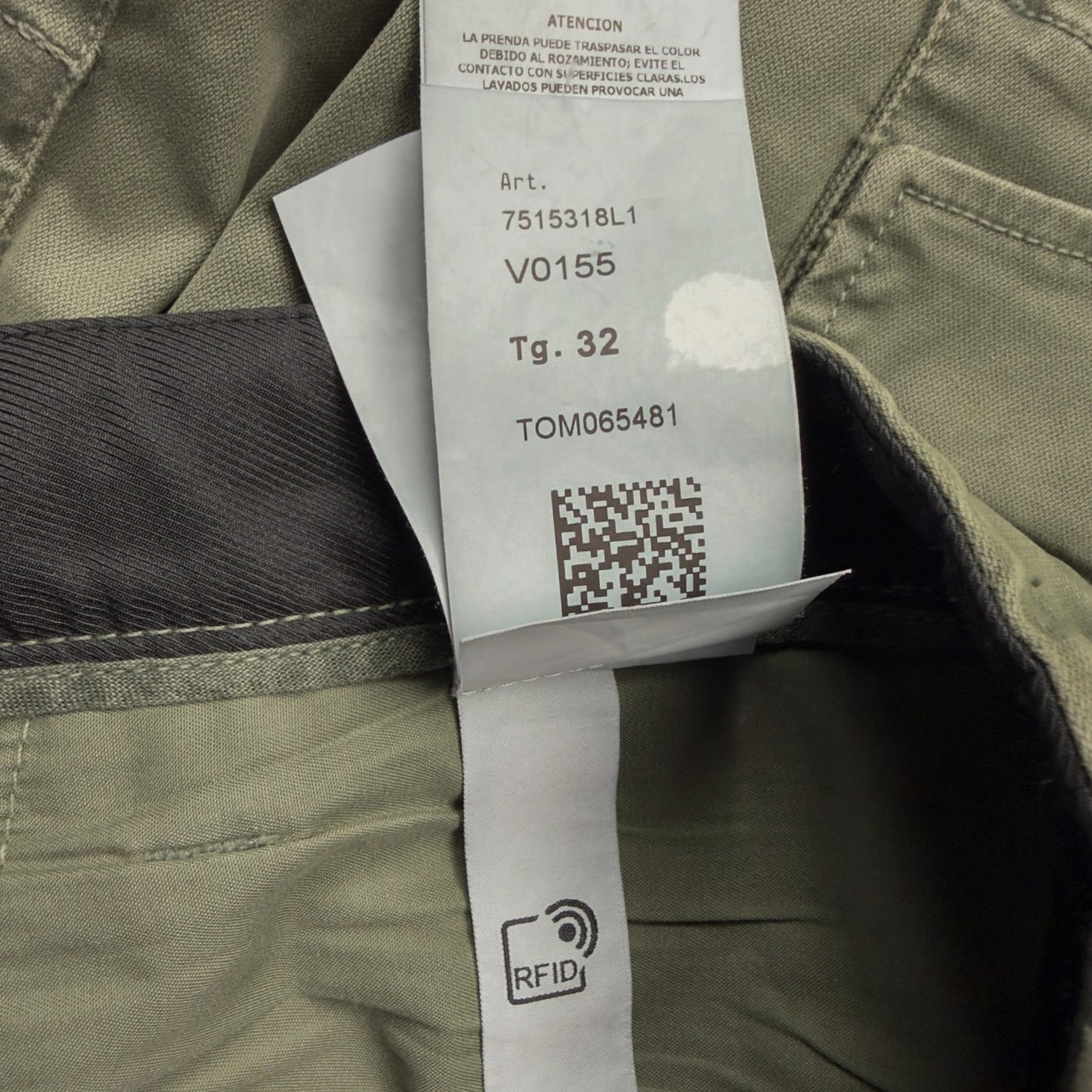 A/W 21 Stone Island Cotton Cargo Trousers