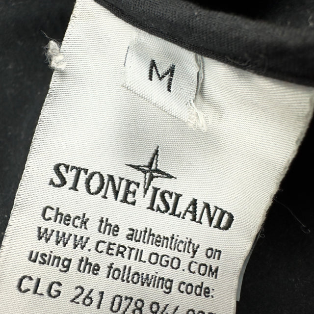 A/W 17 Stone Island Nylon Metal Flock Jacket - Black