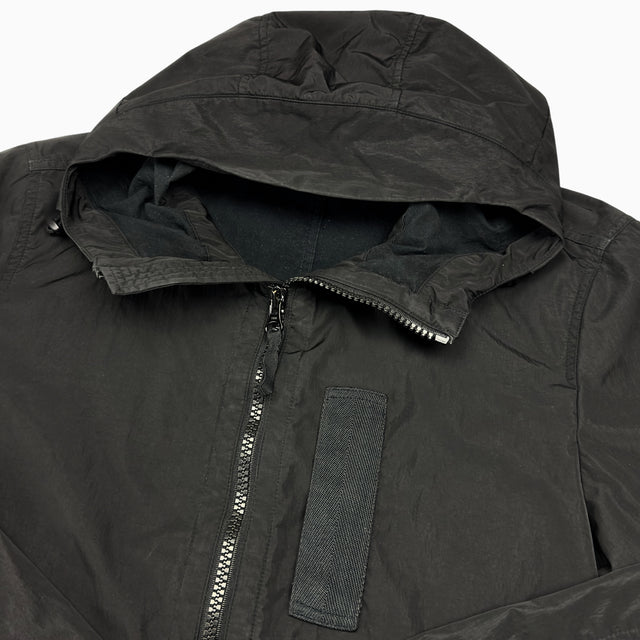 A/W 17 Stone Island Nylon Metal Flock Jacket - Black