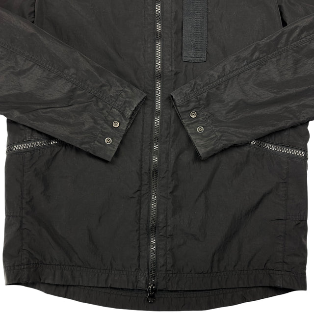 A/W 17 Stone Island Nylon Metal Flock Jacket - Black