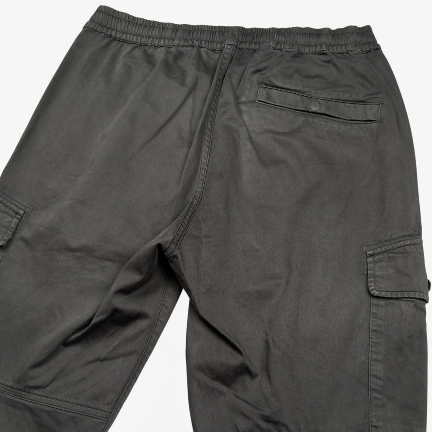 A/W 20 Stone Island Cuffed Cargo Trousers - Dark Grey