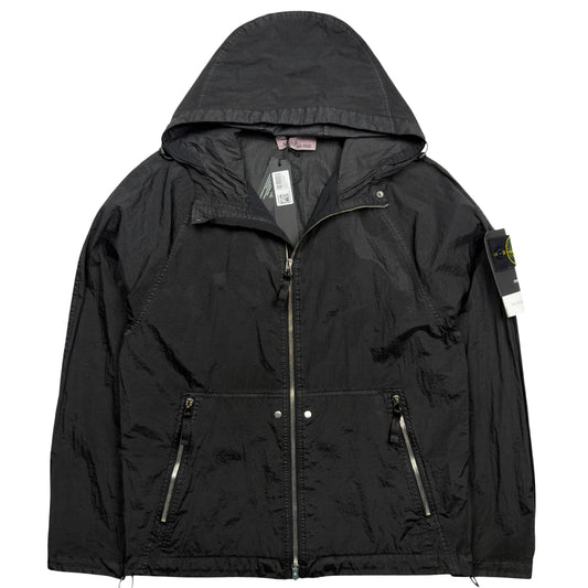 S/S 25 Stone Island Nylon Metal Watro Jacket - Black