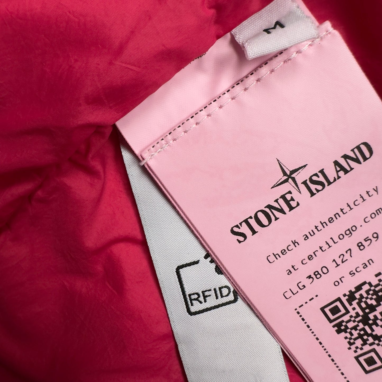 S/S 22 Stone Island Skin Touch Nylon-TC - Pink