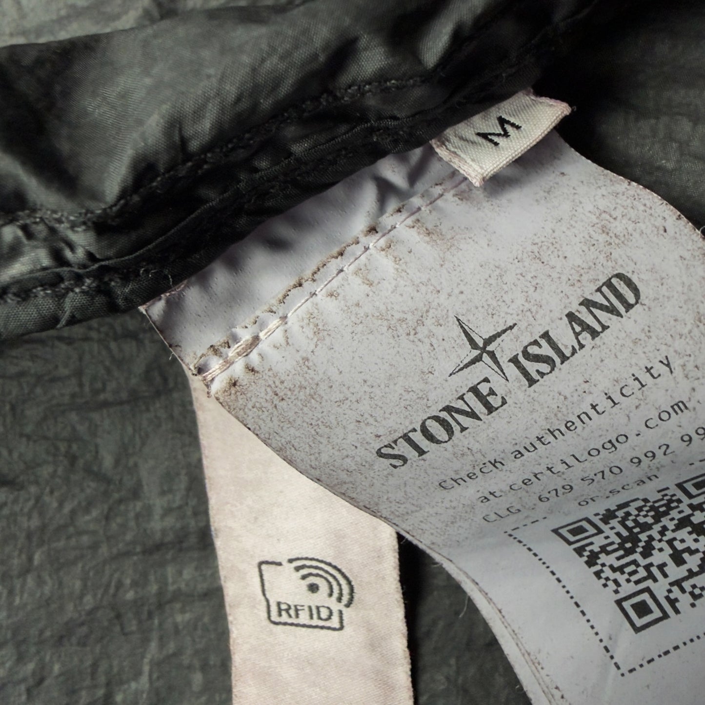 S/S 25 Stone Island Nylon Metal Watro Jacket - Black
