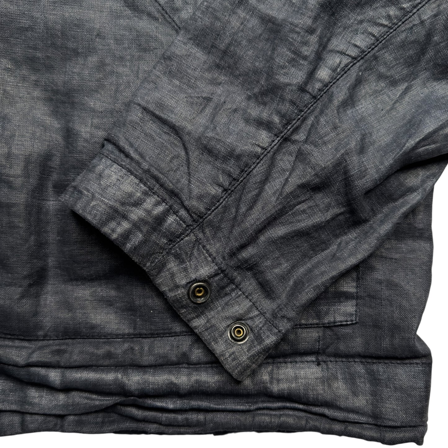 S/S 14 Stone Island Lino Watro Tela Jacket - Navy