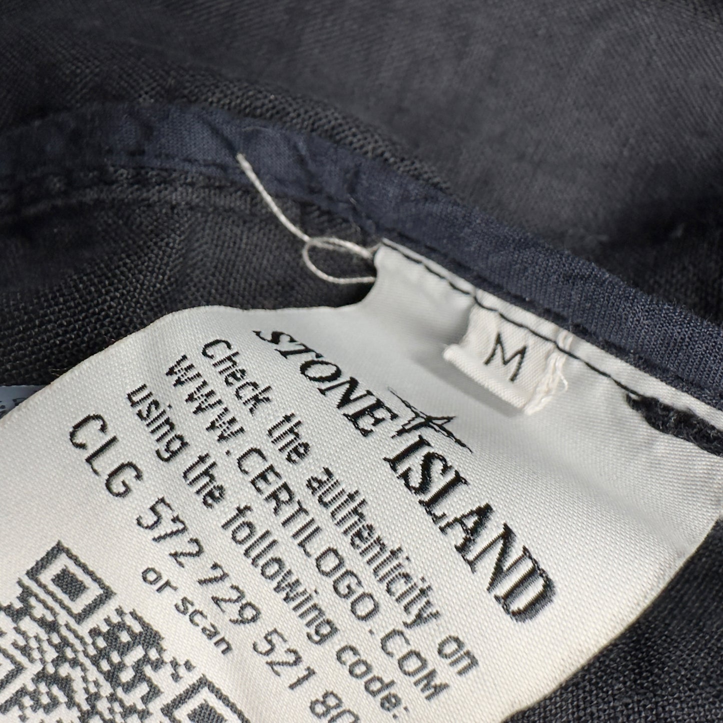 S/S 14 Stone Island Lino Watro Tela Jacket - Navy