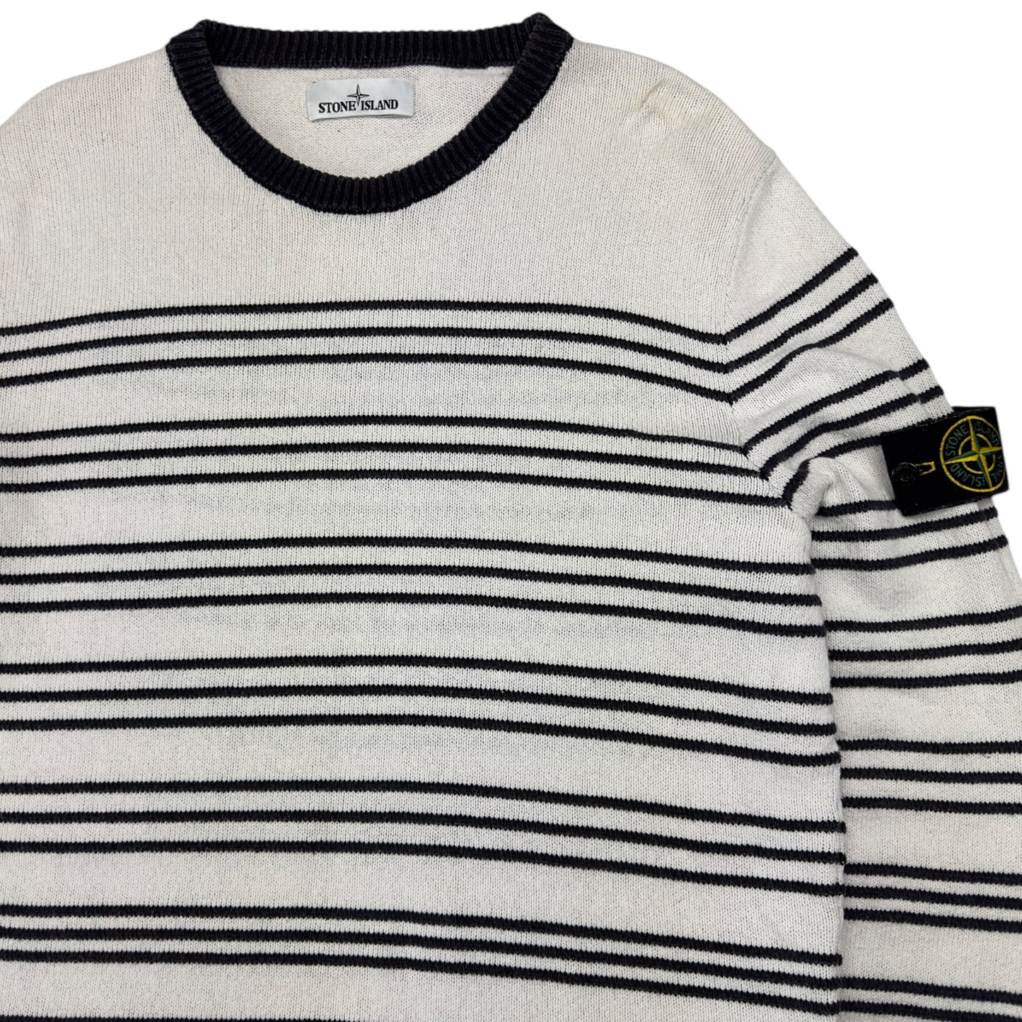 S/S 14 Stone Island Striped Knitted Sweater