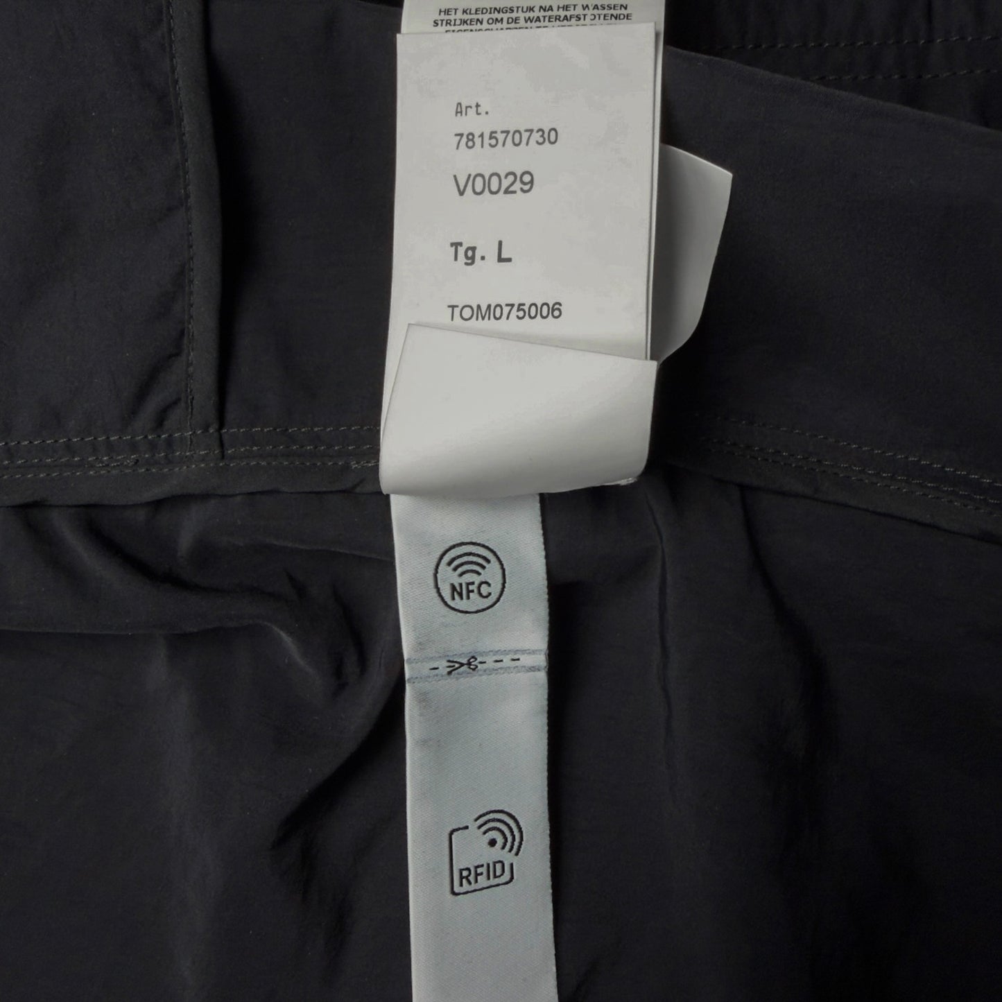 S/S 23 Stone Island Hyper Dense Nylon Raso Car Coat - Black