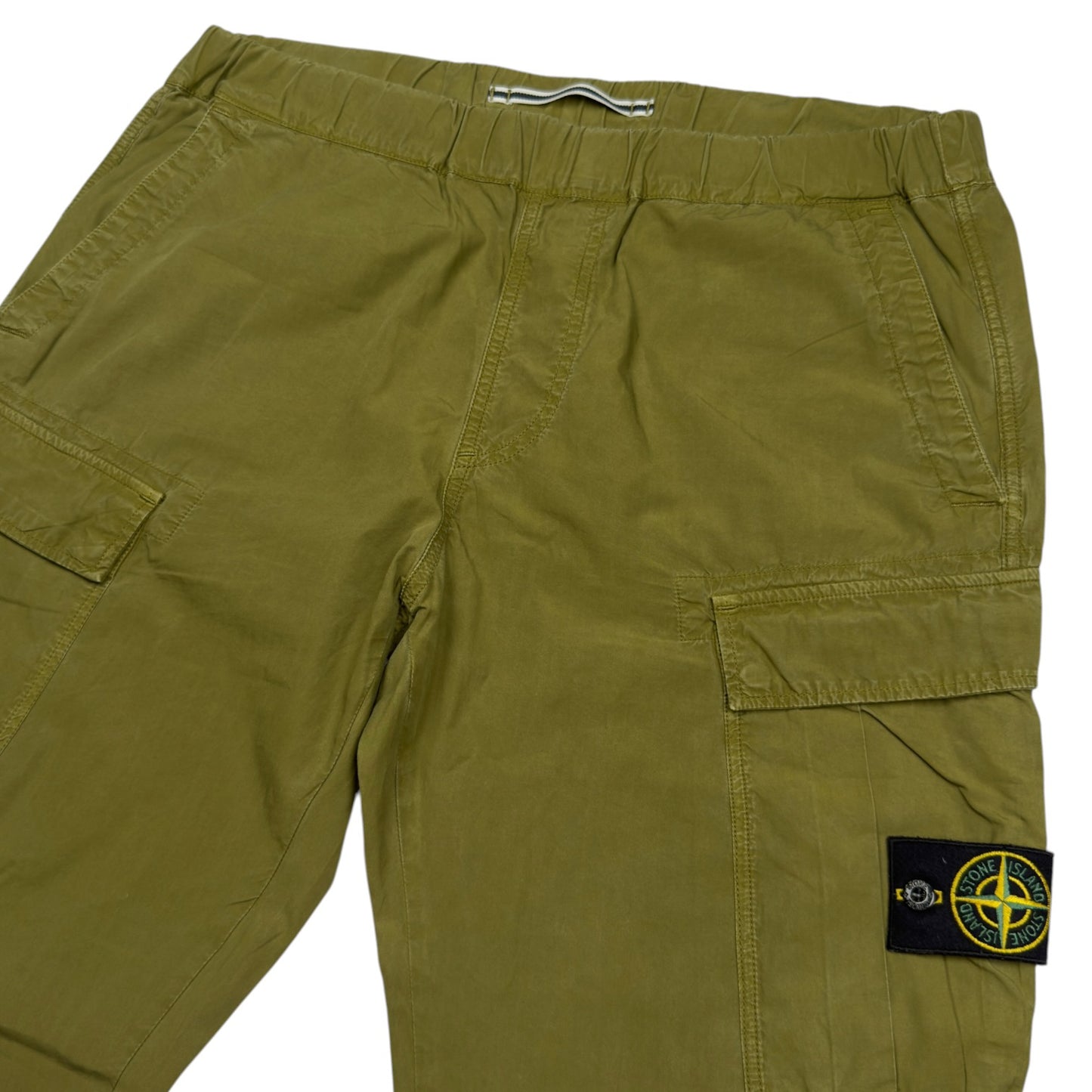 S/S 16 Stone Island Cotton Cuffed Cargo Trousers