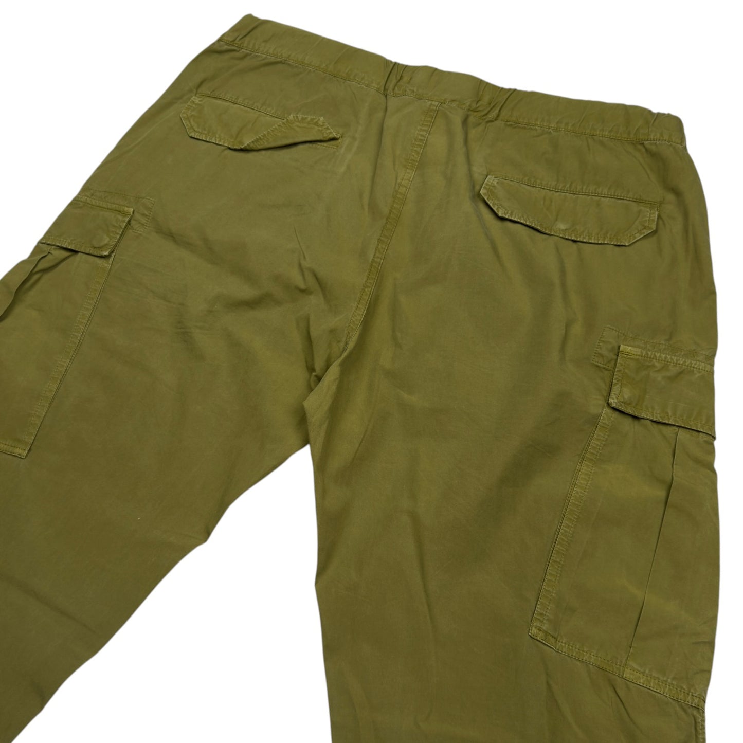 S/S 16 Stone Island Cotton Cuffed Cargo Trousers