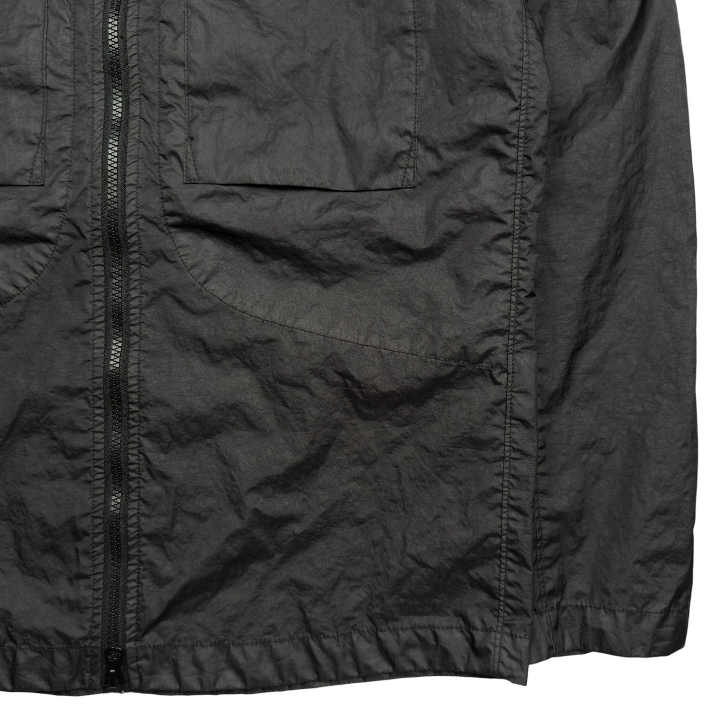 S/S 22 Stone Island Membrana 3L TC Overshirt - Black