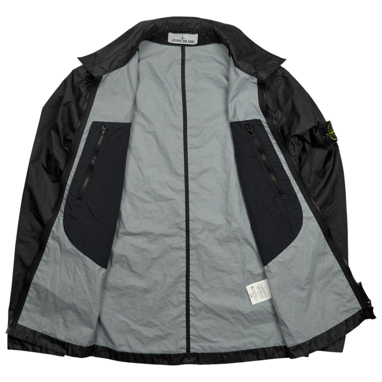S/S 22 Stone Island Membrana 3L TC Overshirt - Black