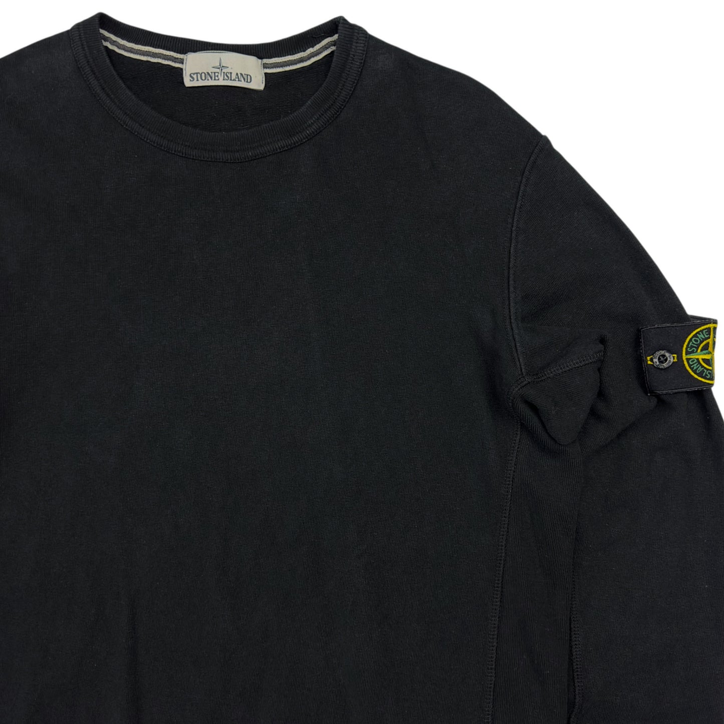 S/S 16 Stone Island Crewneck Sweater - Black