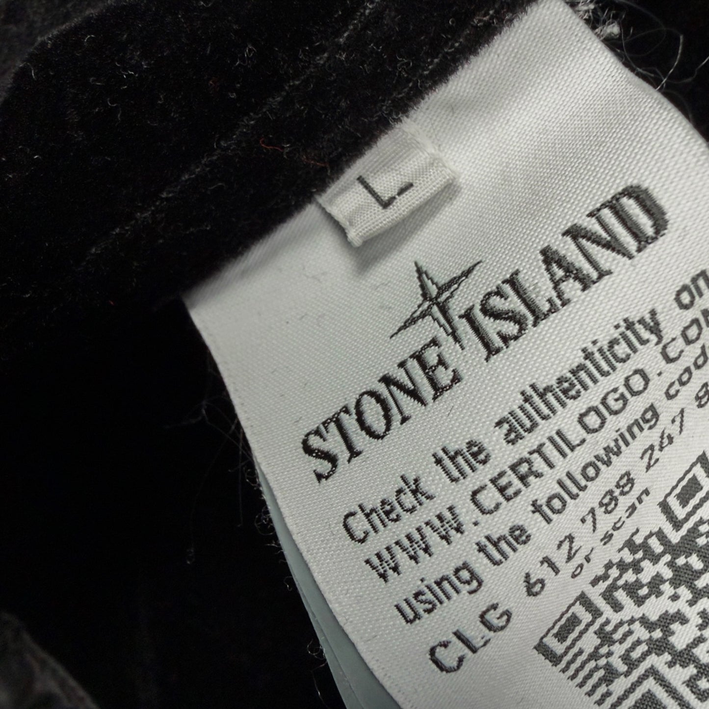 A/W 19 Stone Island Lamy Flock Trench Coat - Black