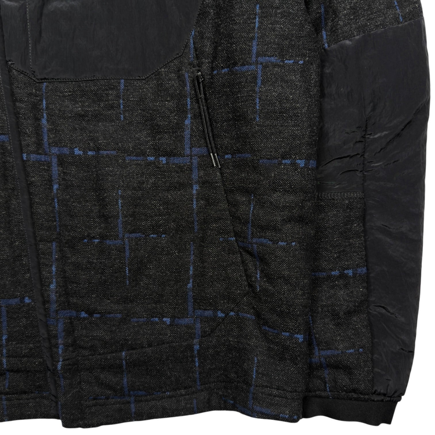 A/W 16 Stone Island House Check By Dormeuil / Nylon Metal Special Process Bomber Jacket