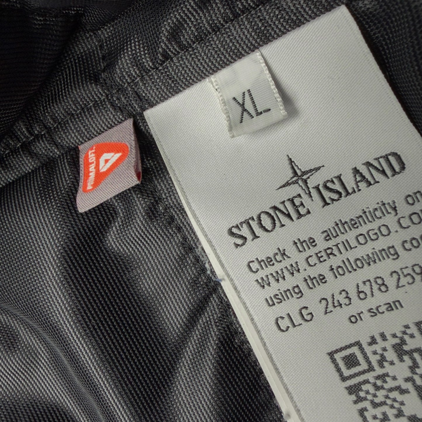 A/W 16 Stone Island House Check By Dormeuil / Nylon Metal Special Process Bomber Jacket