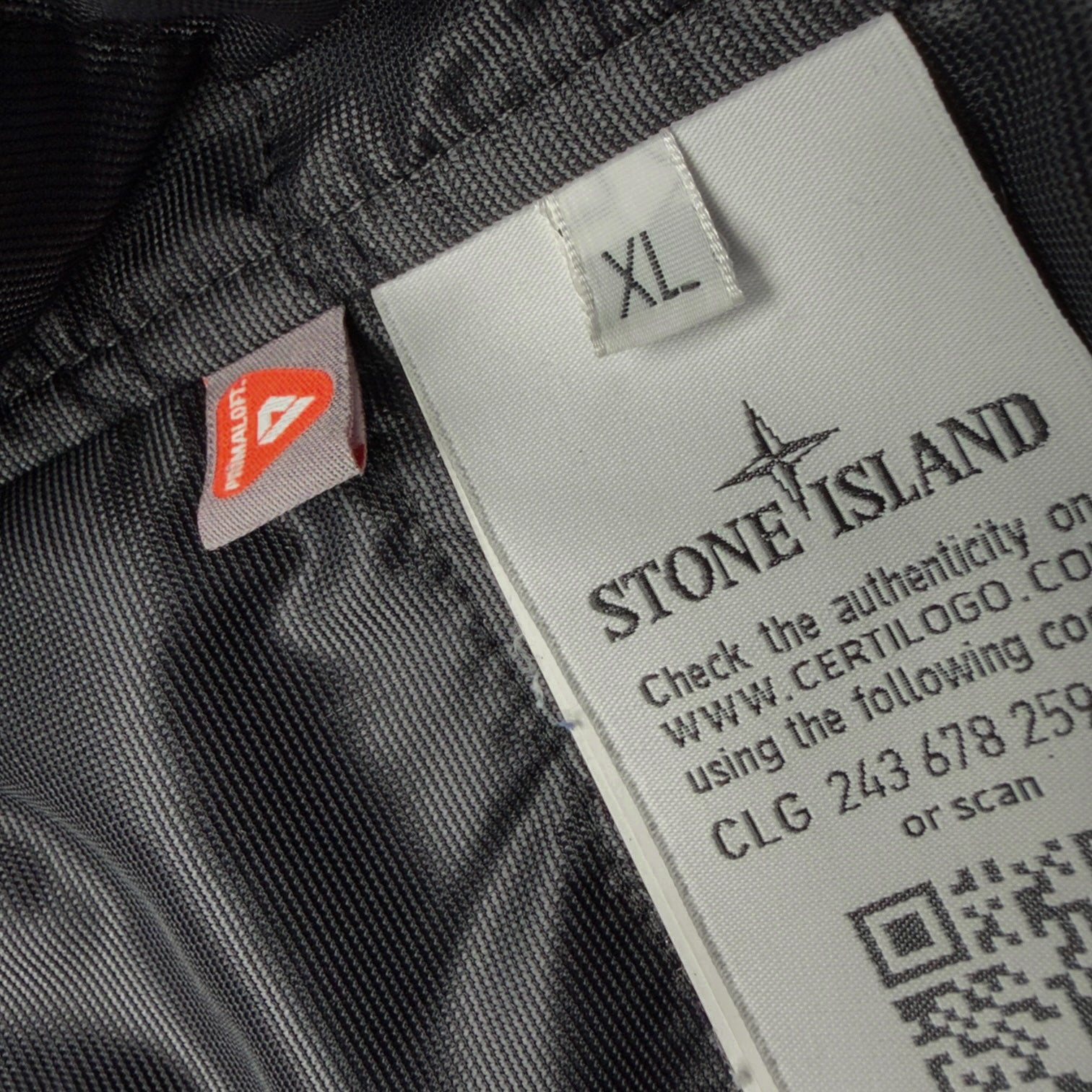A/W 16 Stone Island House Check By Dormeuil / Nylon Metal Special Process Bomber Jacket