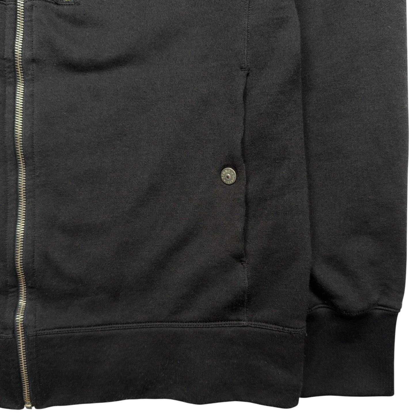 A/W 10 Stone Island Concealed Hood Full Zip Sweater