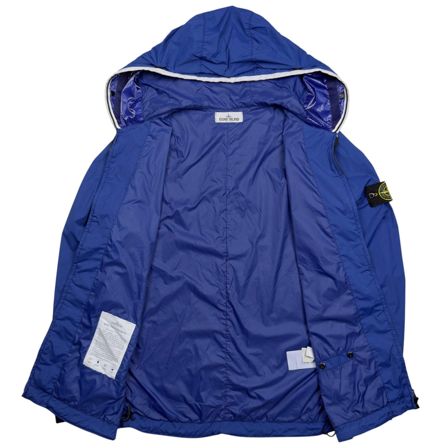 S/S 22 Stone Island Skin Touch Nylon-TC - Blue
