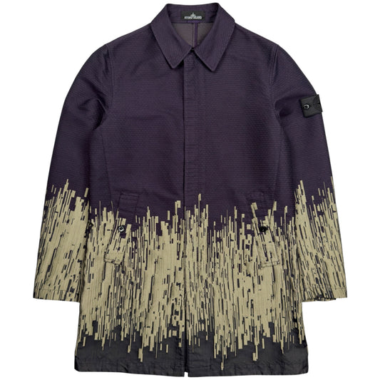 S/S 17 Stone Island Shadow Project Big Loom Jaquard Car Coat