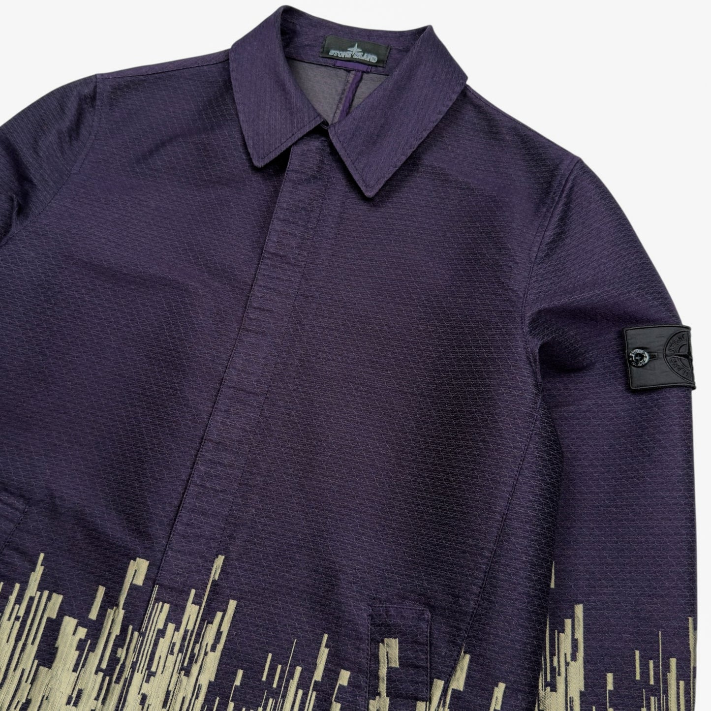 S/S 17 Stone Island Shadow Project Big Loom Jaquard Car Coat