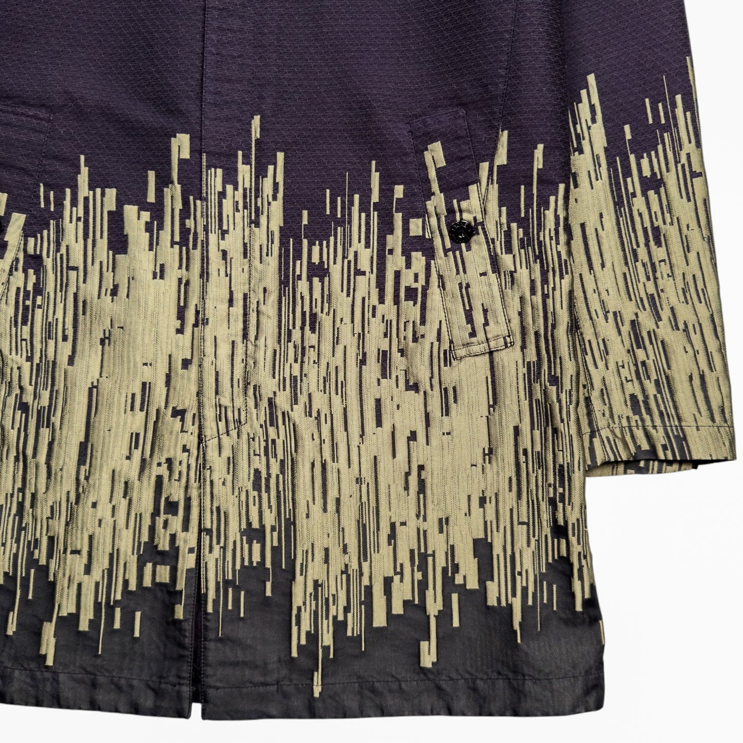S/S 17 Stone Island Shadow Project Big Loom Jaquard Car Coat