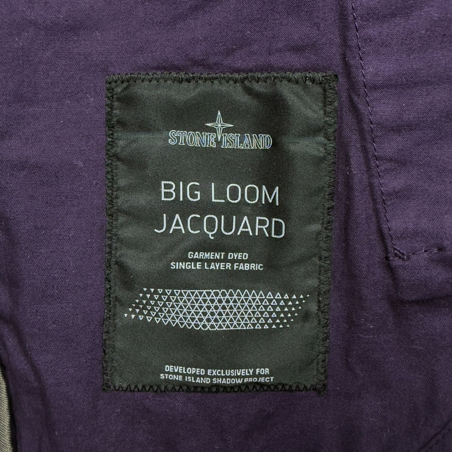 S/S 17 Stone Island Shadow Project Big Loom Jaquard Car Coat