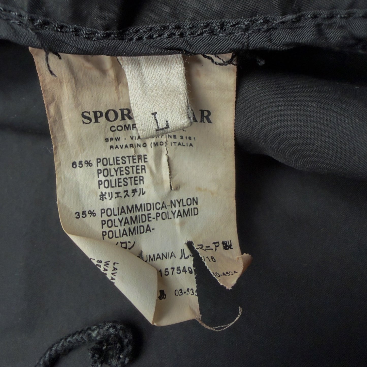 A/W 07 Stone Island David TC Spellout Hood Fishtail Parka Jacket