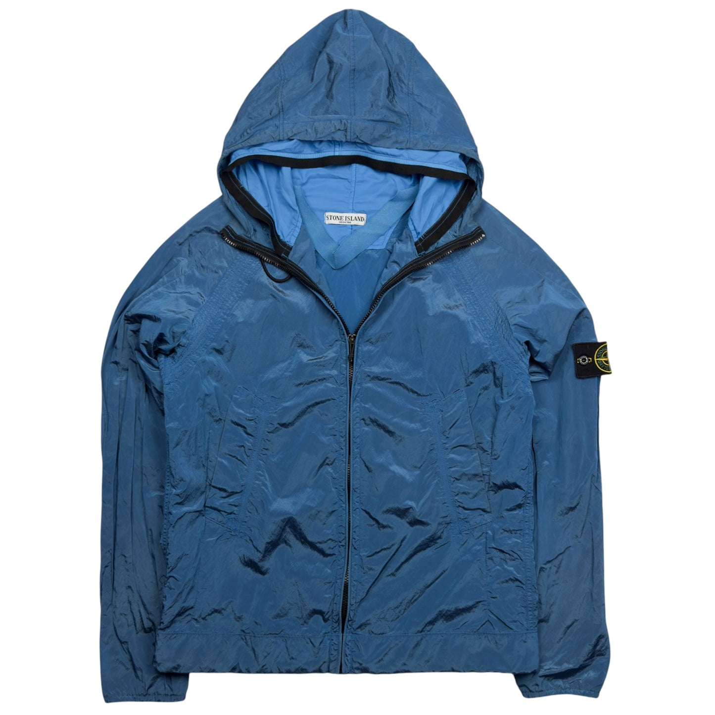 S/S 06 Stone Island Nylon Metal Shimmer Jacket - Blue