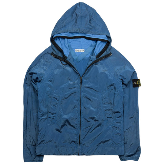 S/S 06 Stone Island Nylon Metal Shimmer Jacket - Blue