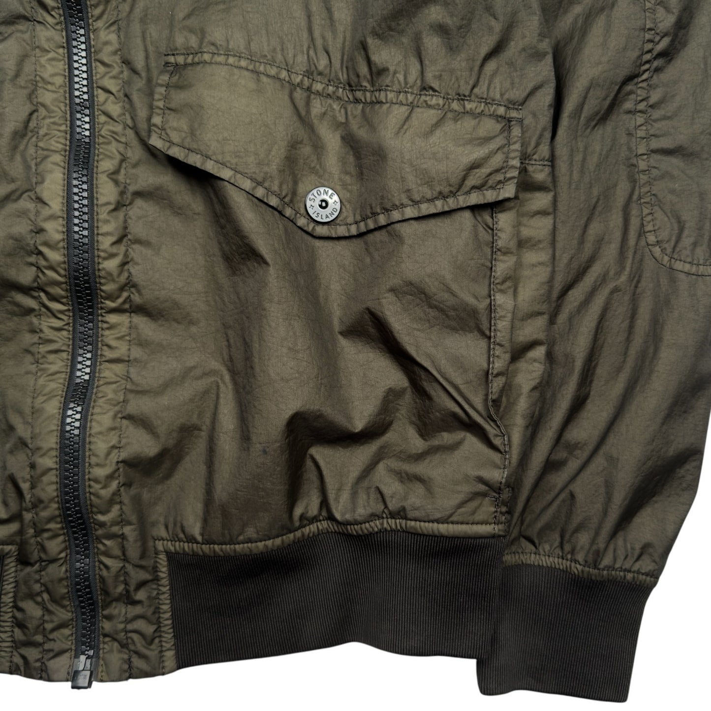 S/S 18 Stone Island Membrana 3L TC - Dark Khaki
