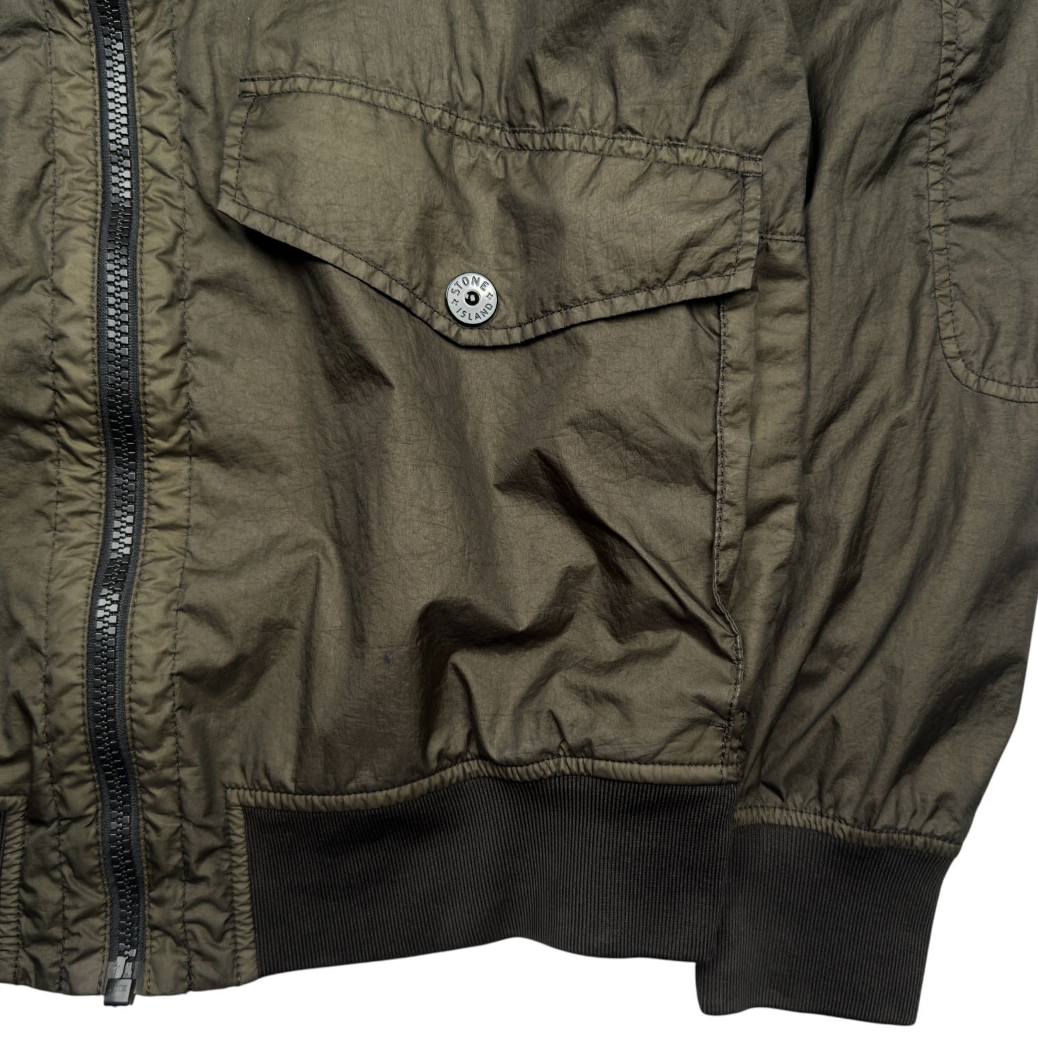 S/S 18 Stone Island Membrana 3L TC - Dark Khaki