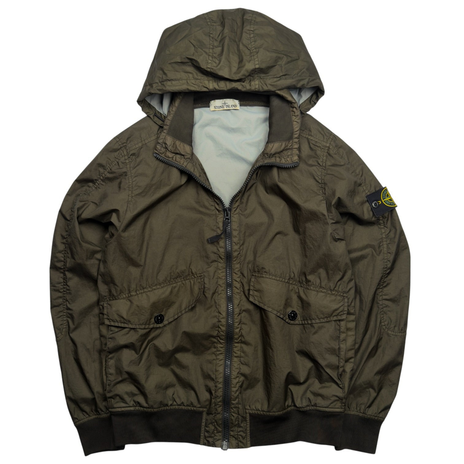 S/S 18 Stone Island Membrana 3L TC - Dark Khaki