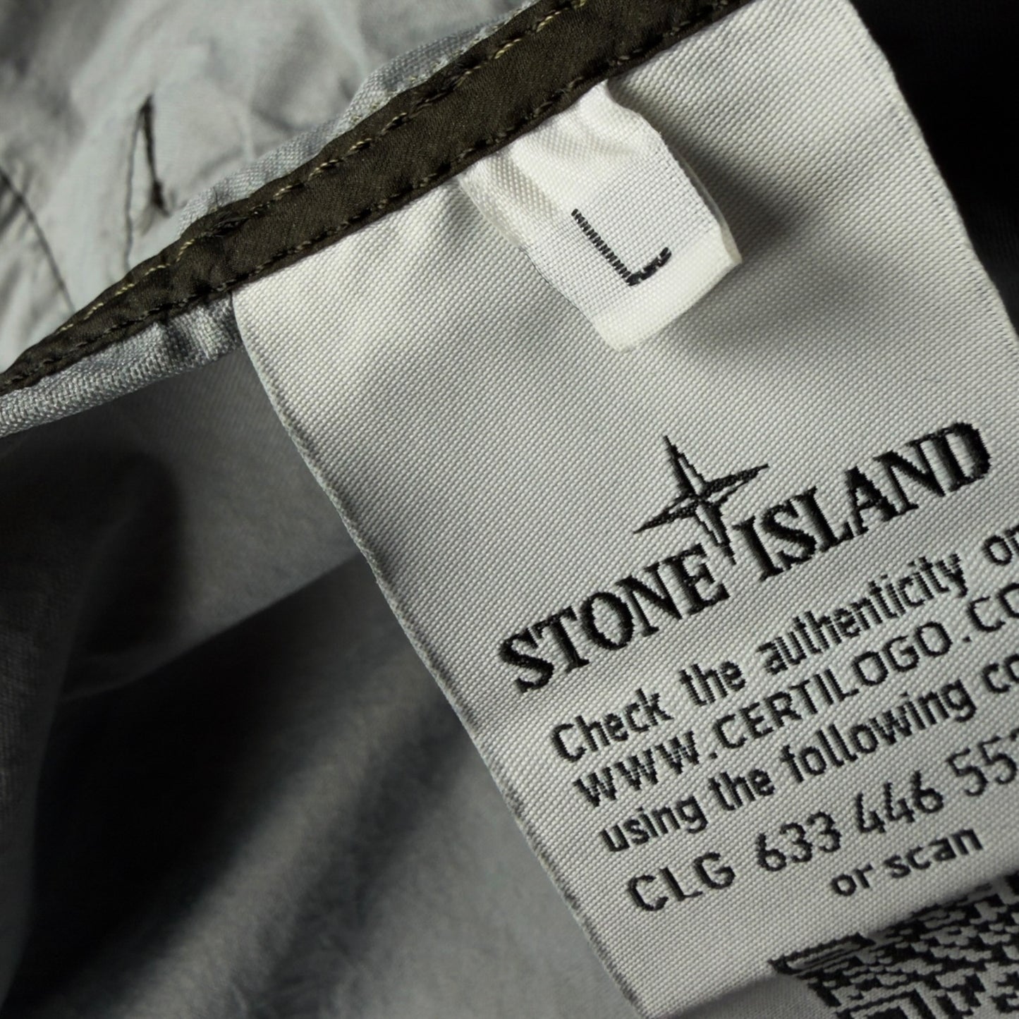 S/S 18 Stone Island Membrana 3L TC - Dark Khaki