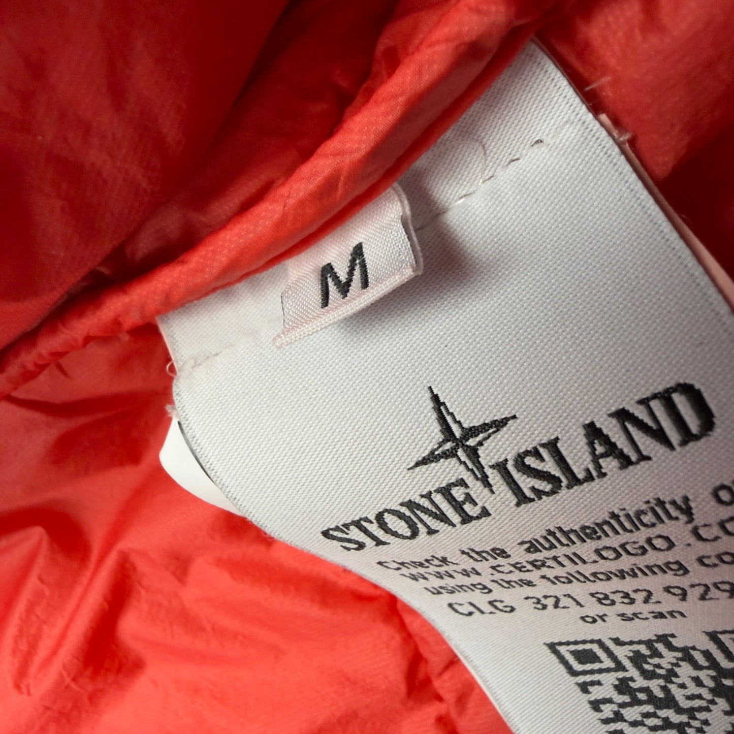 S/S 19 Stone Island Micro Yarn Quilted Gilet - Red