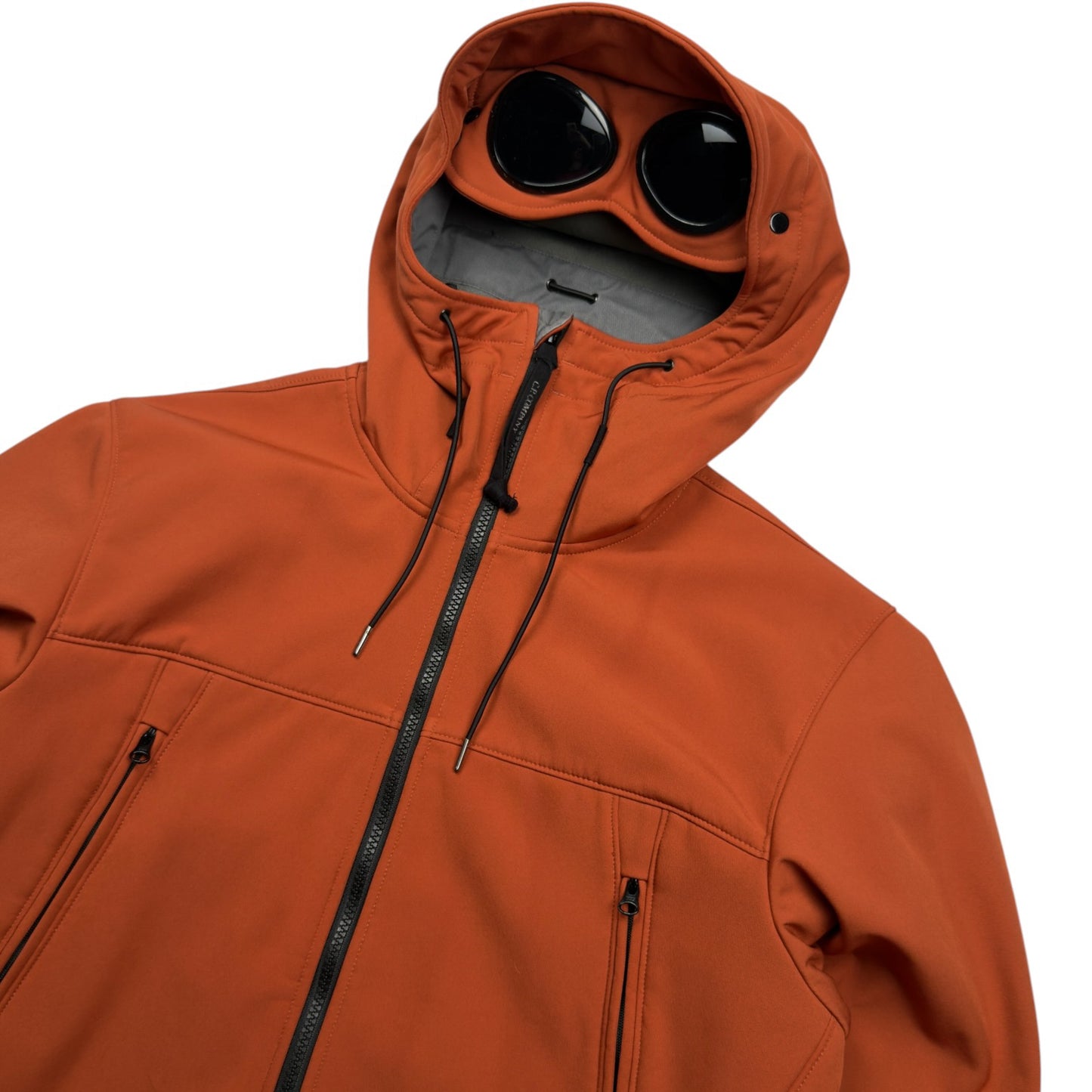 C.P. Company Soft Shell Goggle Jacket - Orange