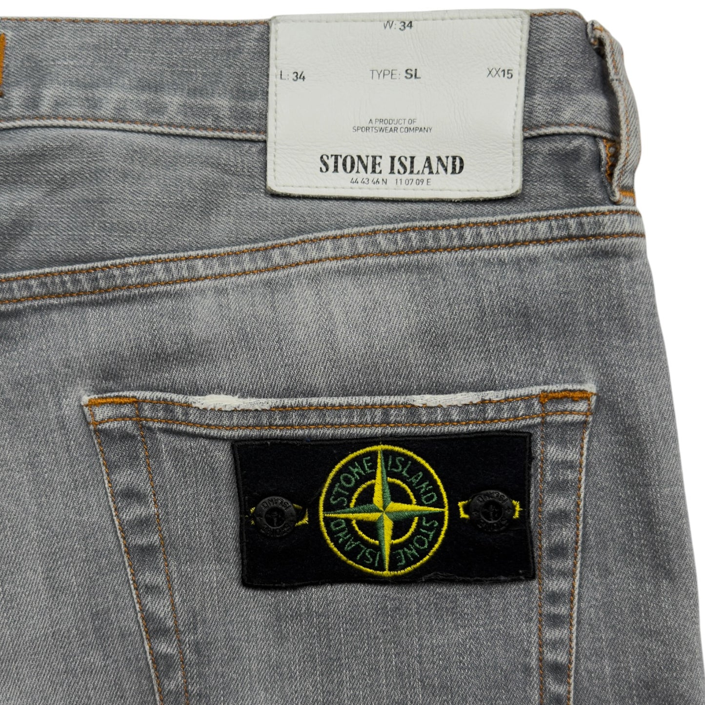 A/W 13 Stone Island Grey Jeans 34 SL