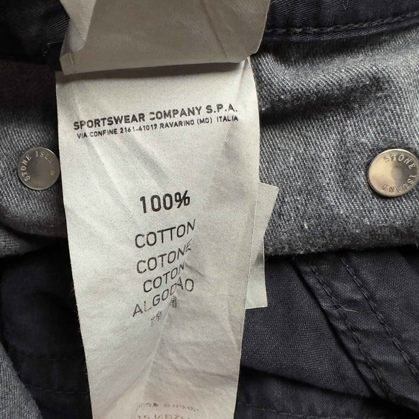 S/S 13 Stone Island Trousers - Navy