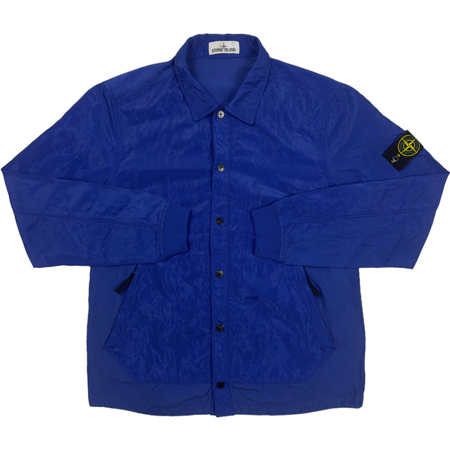 S/S 16 Stone Island Mesh Shimmer Overshirt