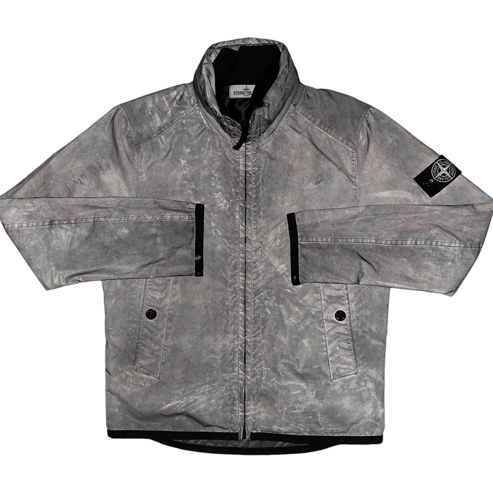 S/S 13 Stone Island Reflex Mat Reflective Jacket - Main Image