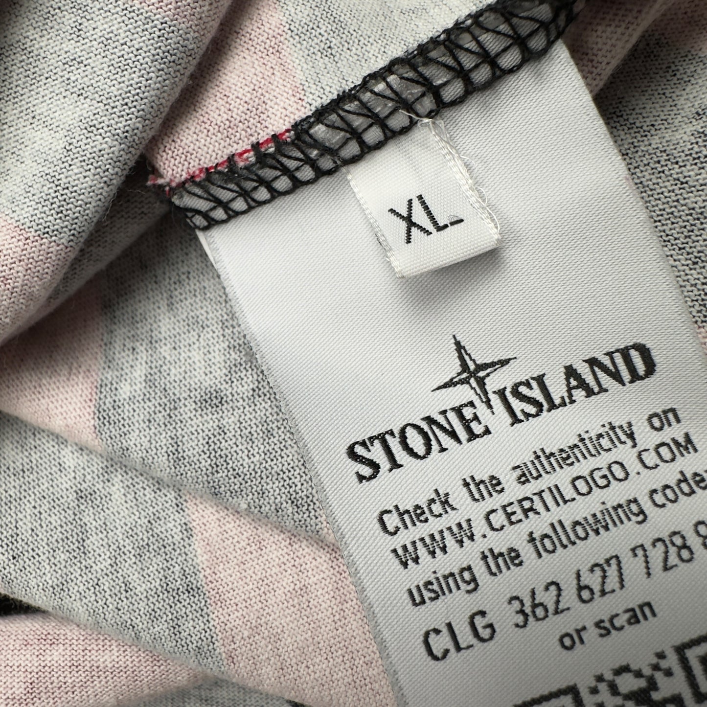 S/S 16 Stone Island x Supreme Striped Quarter Zip Sweater