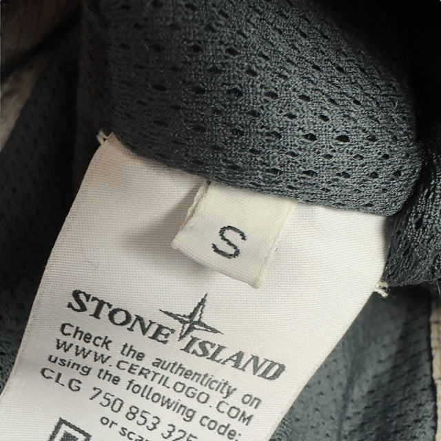 A/W 19 Stone Island Nylon Metal Rip Stop Patch Project Overshirt - Silver