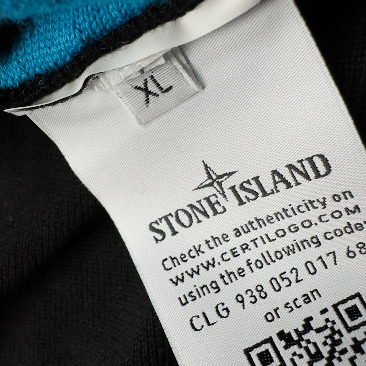 S/S 21 Stone Island Big Logo Embroidered Knitted Sweater