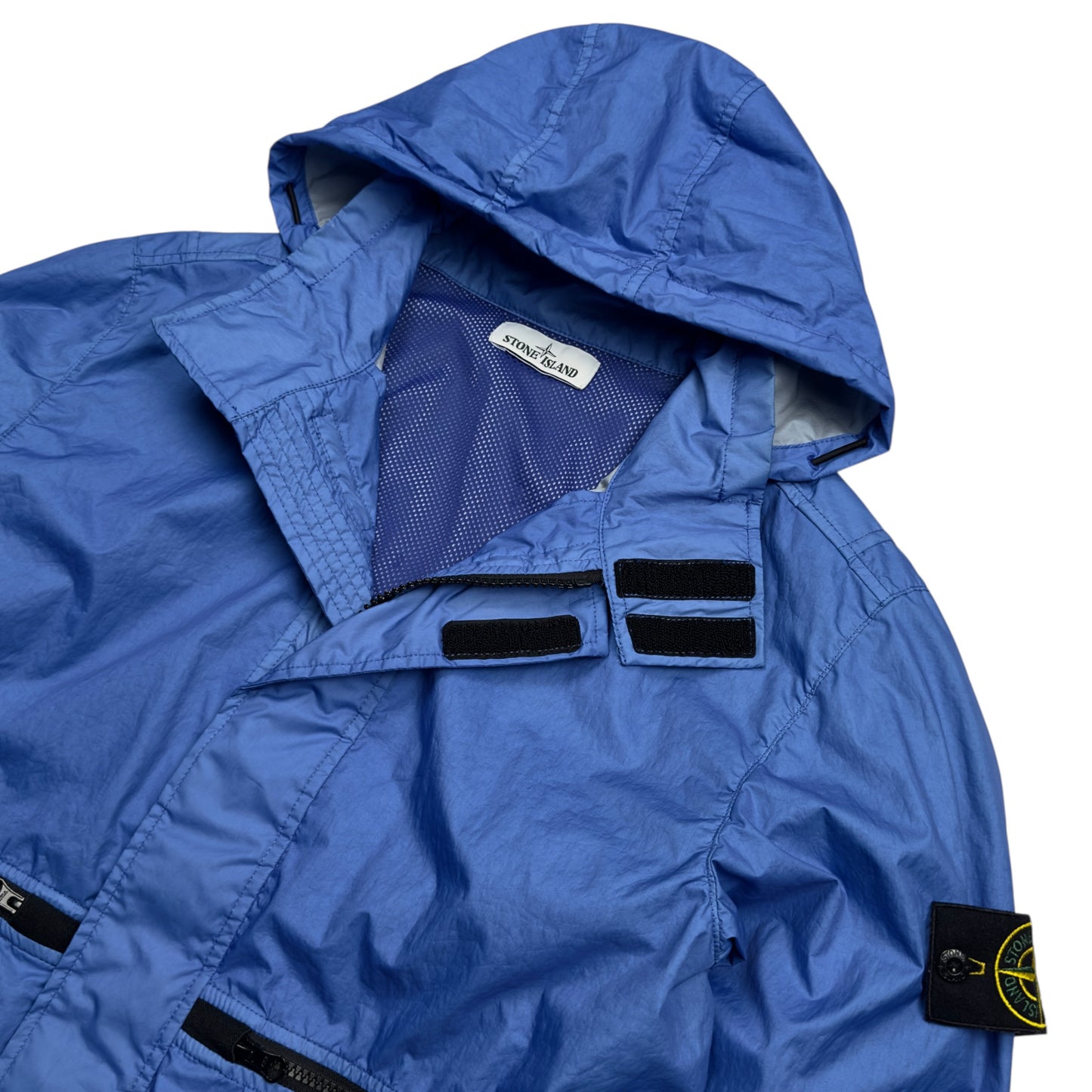 S/S 19 Stone Island Membrana 3L TC Jacket - Blue