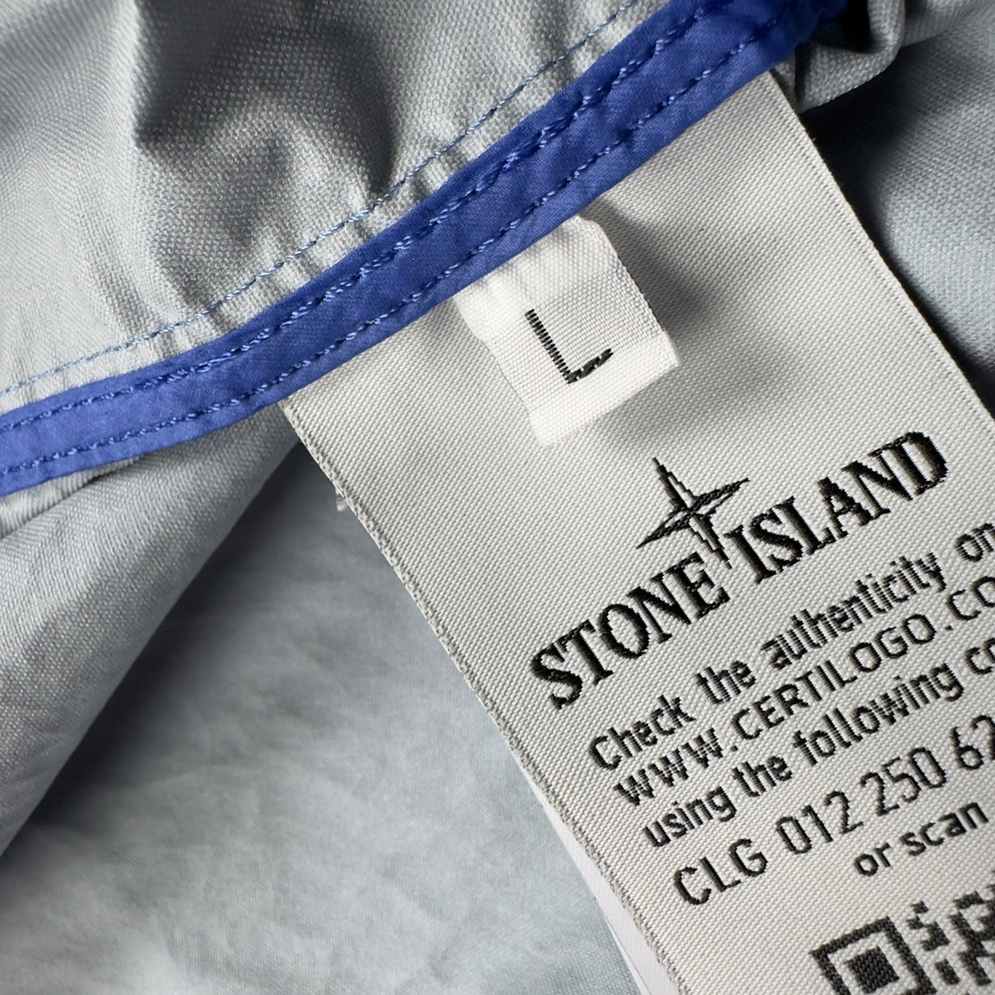 S/S 19 Stone Island Membrana 3L TC Jacket - Blue