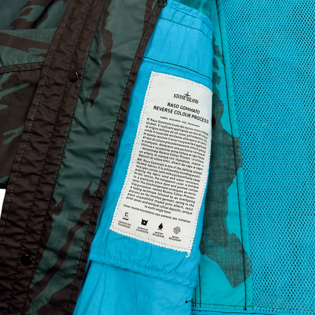 S/S 11 Stone Island Reverse Colour Process Raso Gommato Jacket