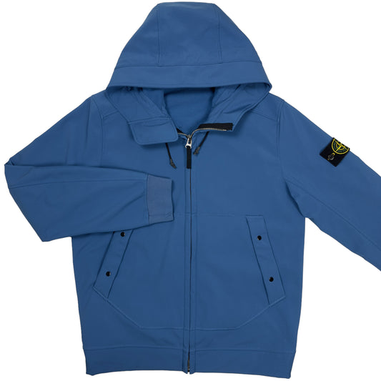 A/W 20 Stone Island Soft Shell R Jacket - Blue