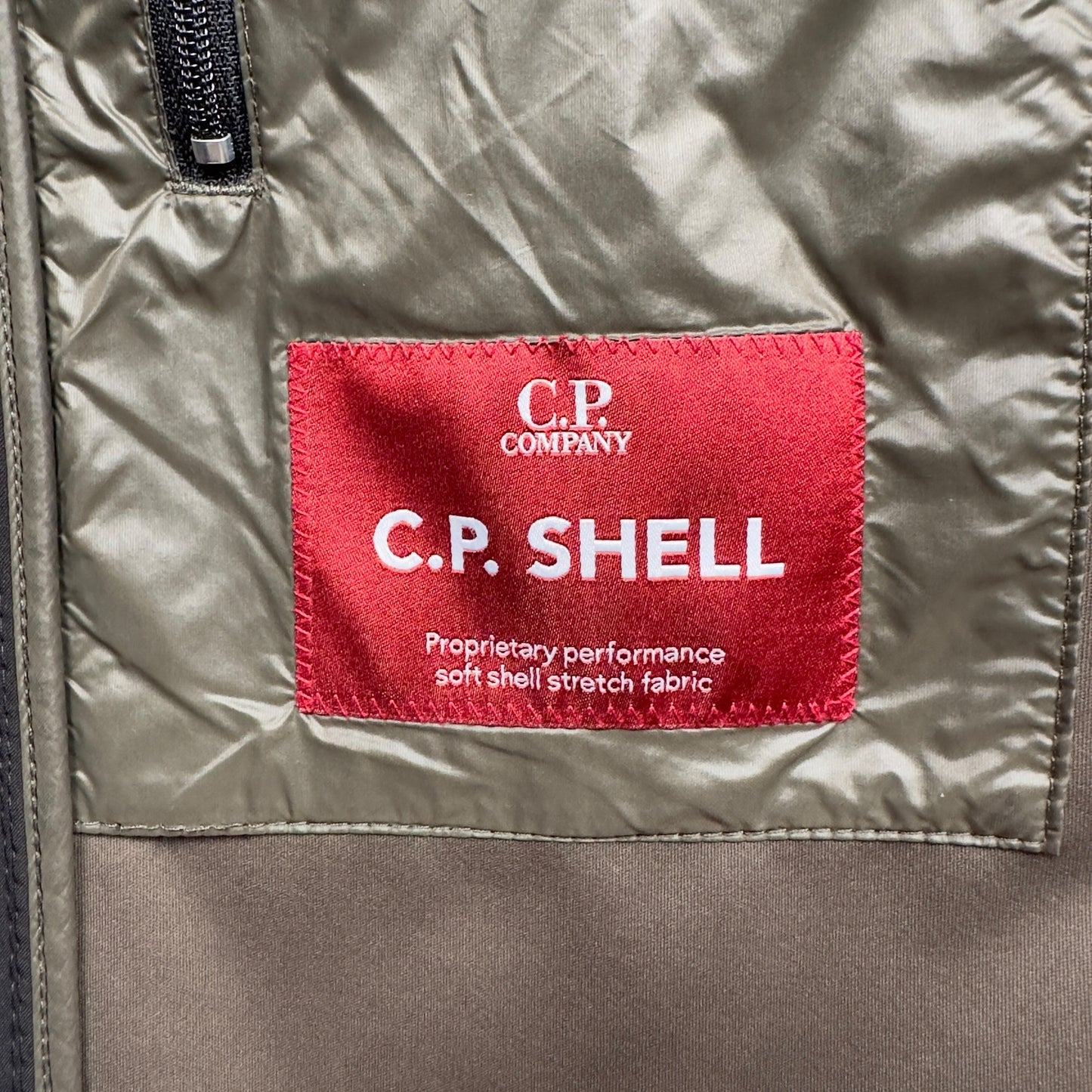 C.P. Company Soft Shell Goggle Jacket - Brown