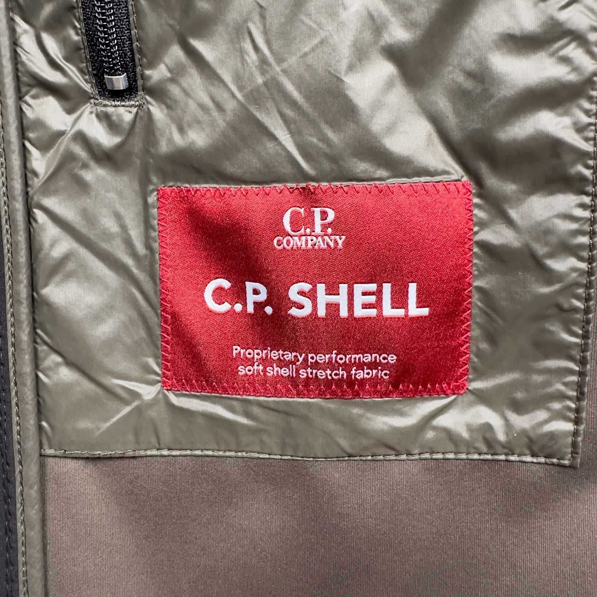 C.P. Company Soft Shell Goggle Jacket - Brown